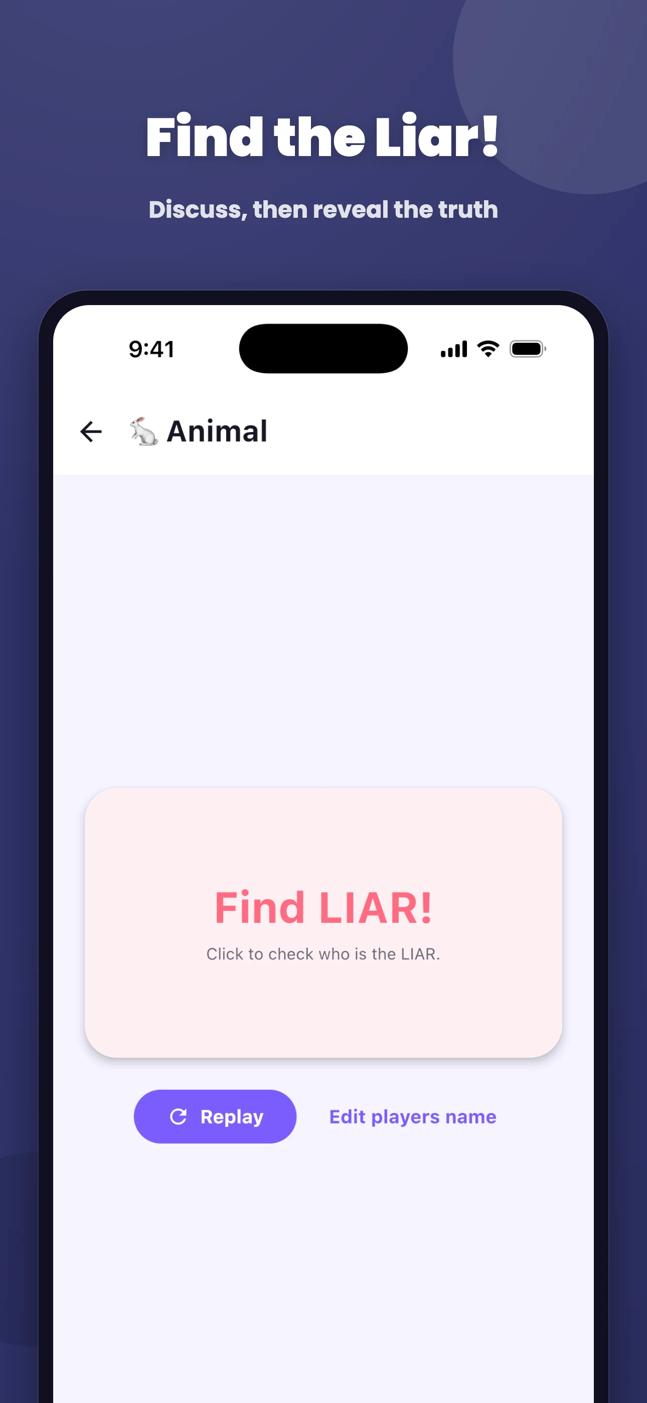 LIAR GAME: WHO IS THE LIAR screenshot