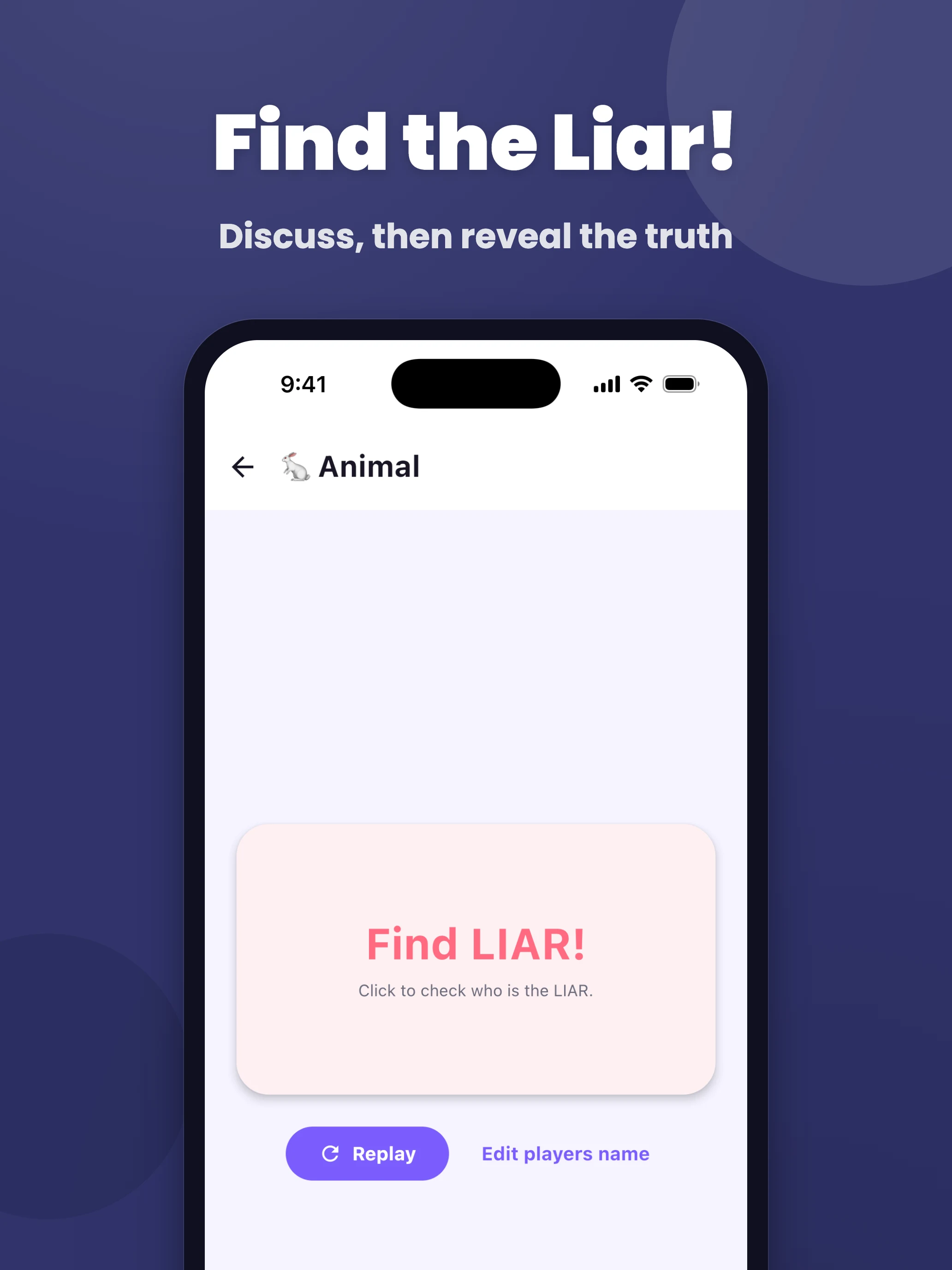 LIAR GAME: WHO IS THE LIAR screenshot